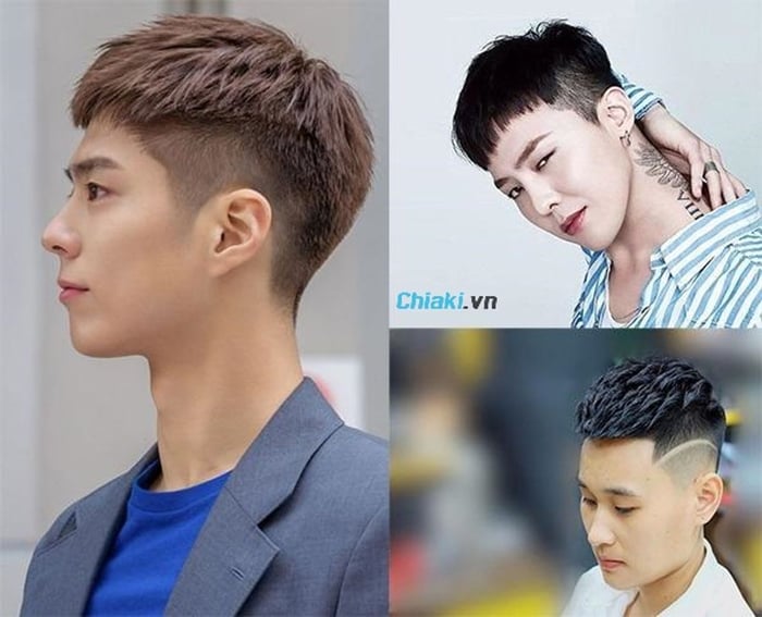 Kiểu tóc short quiff không vuốt