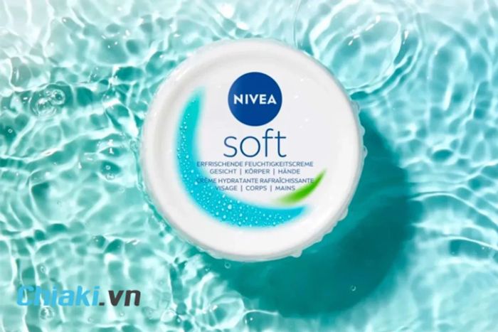 Kem dưỡng ẩm toàn thân cho da khô Nivea Soft