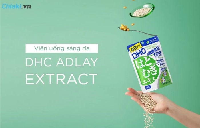 Thông tin cơ bản về viên uống làm trắng da DHC