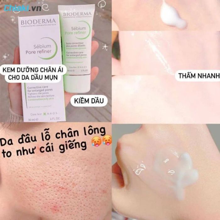 Kem dưỡng Bioderma Pore Refiner