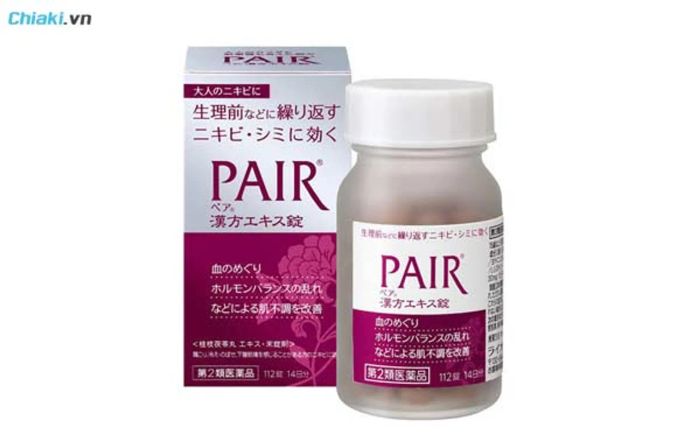 Viên uống trị mụn nội tiết Pair Kanpo Extract