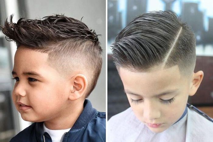 Tóc faux hawk cho bé trai siêu ngầu