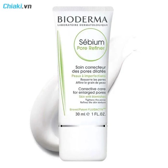 Kem dưỡng Bioderma xanh Pore Refiner