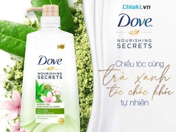 Dầu gội Dove Matcha và Hoa anh đào