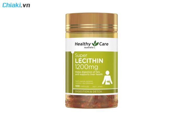 Viên uống điều trị mụn nội tiết Healthy Care Super Lecithin