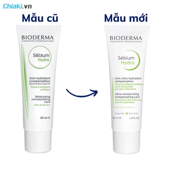 Kem dưỡng ẩm Bioderma xanh Hydra