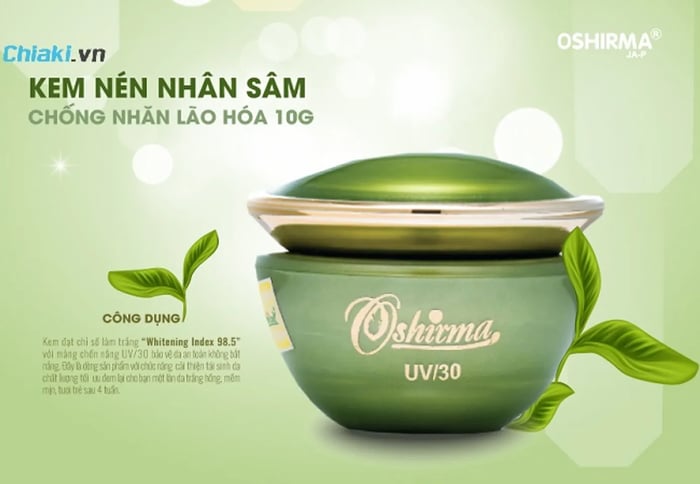 Kem sâm Nhật Oshirma Ginseng Anti - Rides & Wrinkles