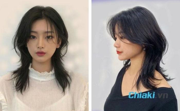 Kiểu tóc mullet layer nữ dài - Sự nữ tính và quyến rũ cho các cô nàng