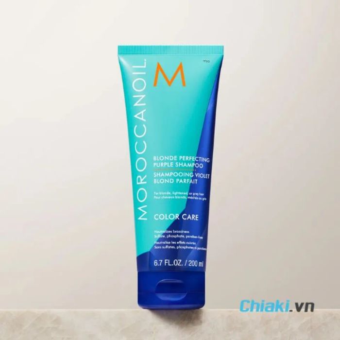 Dầu gội tím cho tóc blonde Moroccanoil