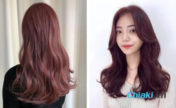 Màu tóc không cần tẩy - Đỏ hồng tím