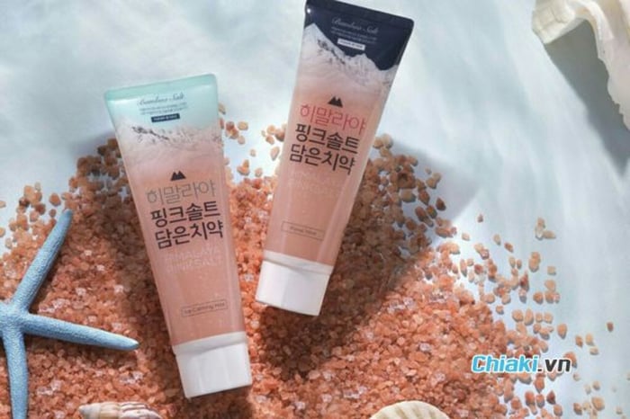 Kem đánh răng muối hồng Hàn Quốc Bamboo Salt Himalaya