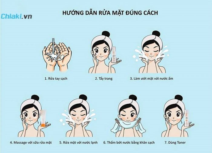 Cách sử dụng đúng sữa rửa mặt collagen