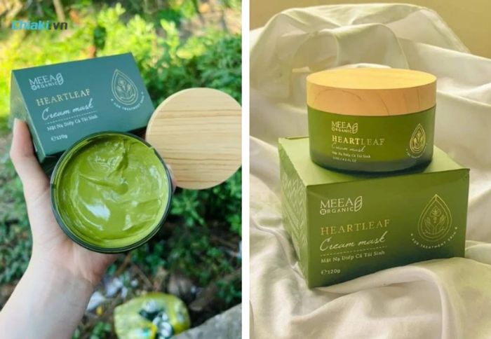 Mặt nạ diếp cá MeeA Organic Việt Nam giúp tái sinh làn da mụn