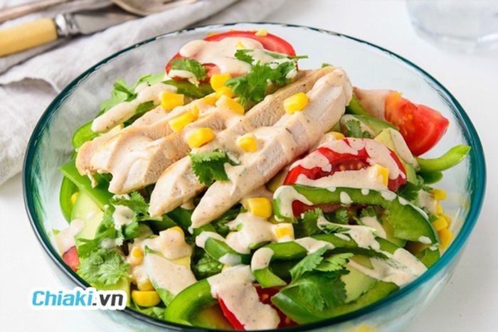 Salad Ức Gà Giảm Cân