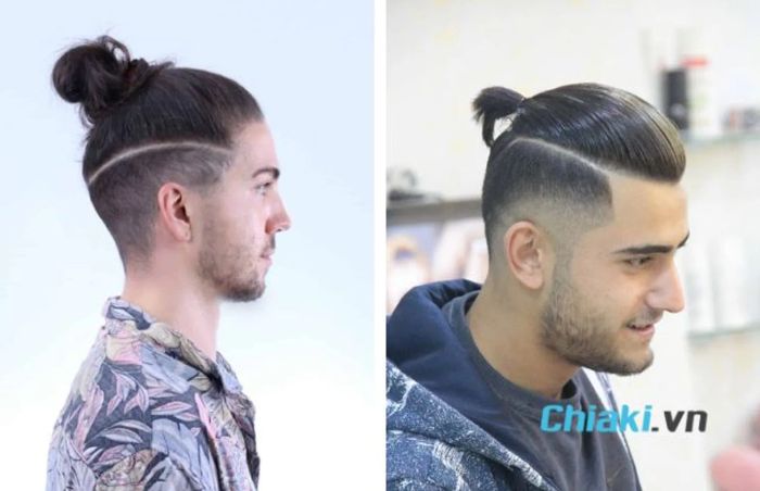 Kiểu tóc nam Undercut Man bun