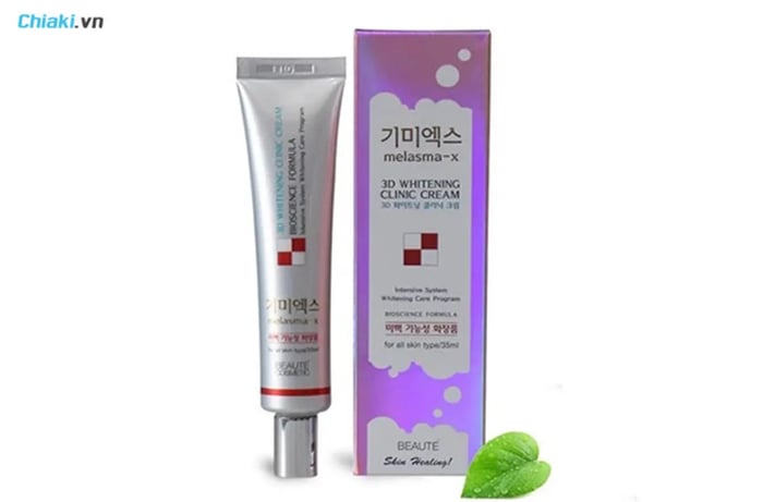 kem trị nám tàn nhang Whitening Clinic Cream Hàn Quốc