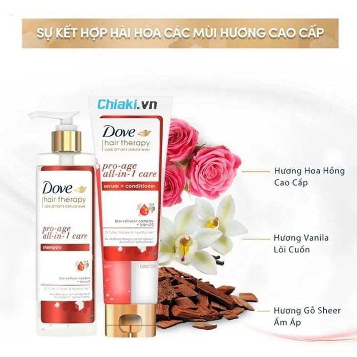 Dầu gội Dove Pro-age Hair Therapy