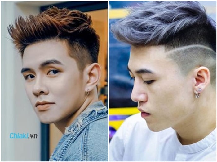 Kiểu tóc soft short quiff