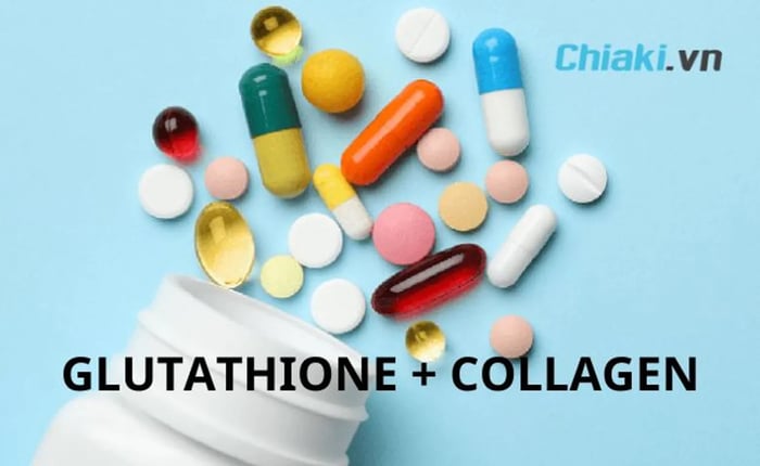 Viên uống glutathione collagen