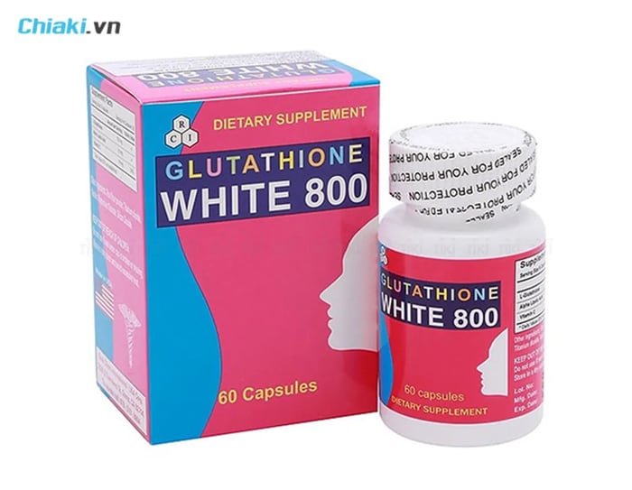 Viên uống Glutathione White 800 làm trắng da