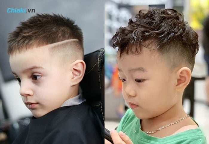 Kiểu tóc Mohican cho trẻ em nam