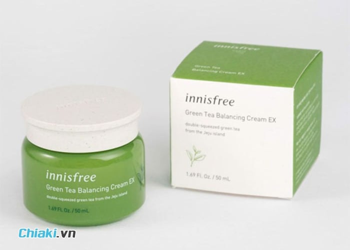 Kem dưỡng da Innisfree trà xanh phiên bản cũ