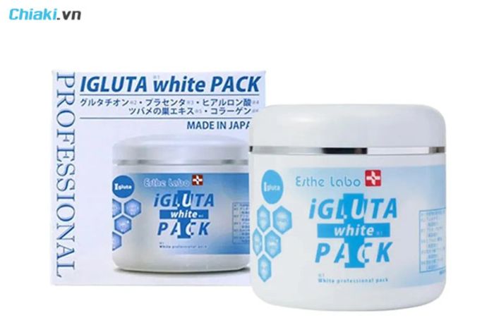 ủ trắng da mặt Igluta White Pack