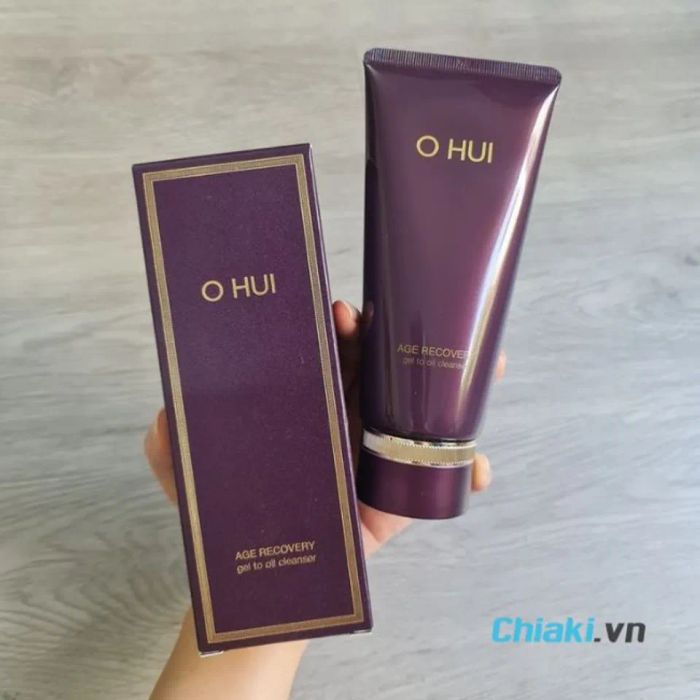 Sữa rửa mặt Ohui tím