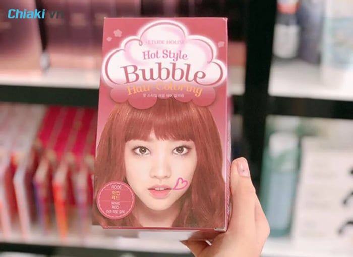 dầu gội Etude House Hot Style Bubble Hair Coloring