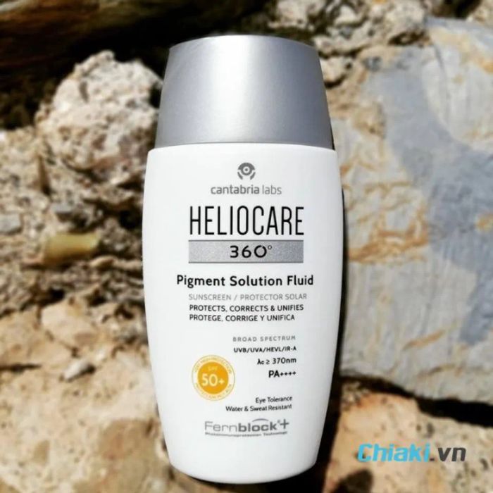 Kem chống nắng chống ánh sáng xanh Heliocare 360 Pigment Solution Fluid