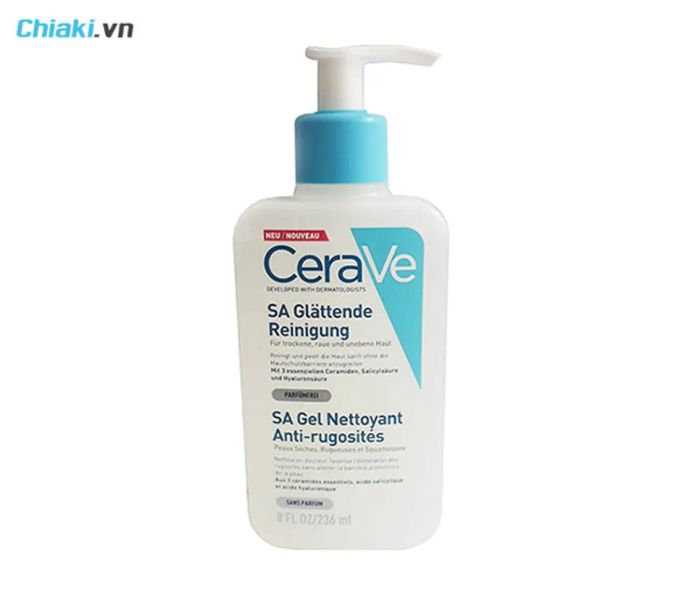 Sản phẩm sữa rửa mặt Cerave Renewing SA Cleanser