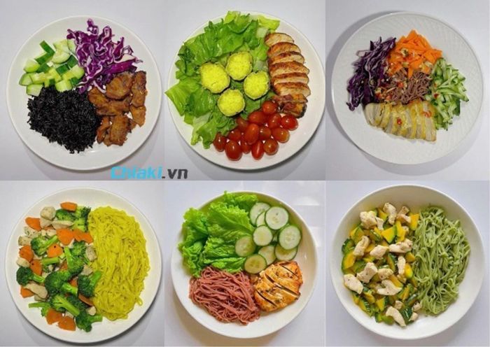 Tuần thực đơn giảm cân 4 trong 1 tháng Eat Clean