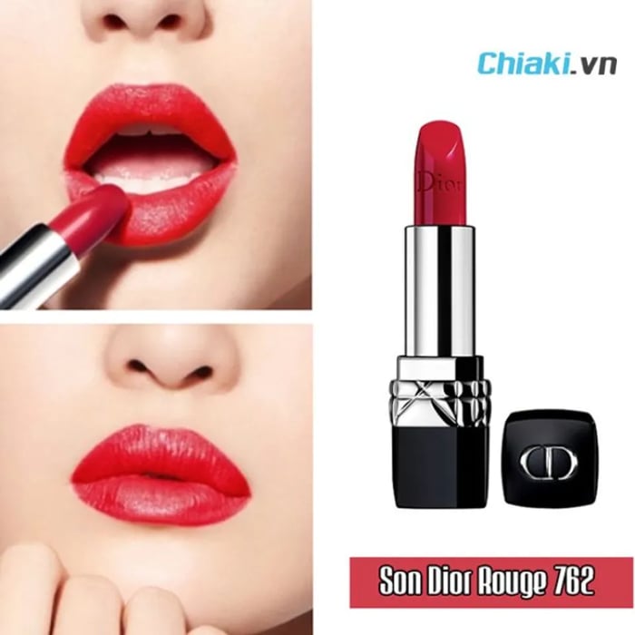 Son Dior màu đỏ san hô