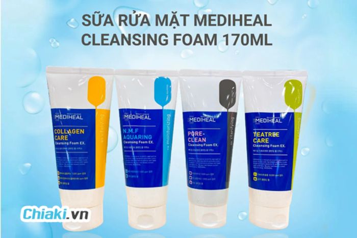 bộ 4 Sữa Rửa Mặt Mediheal Cleansing Foam Hàn Quốc