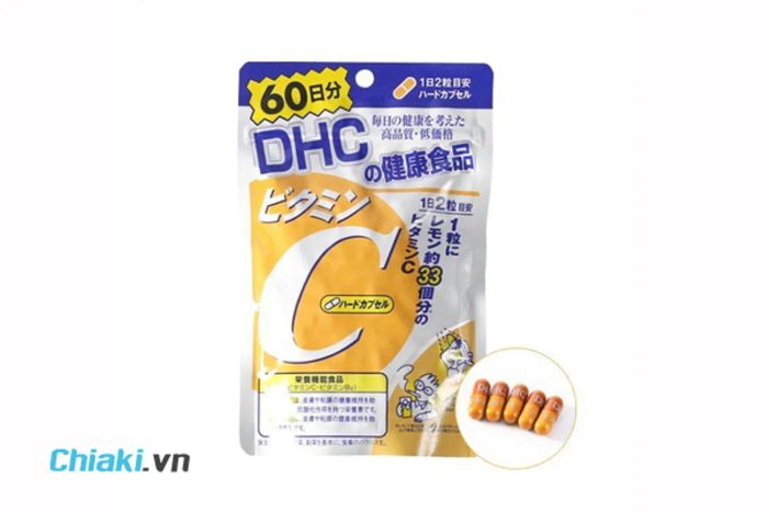 Viên uống vitamin C làm trắng da DHC Nhật Bản