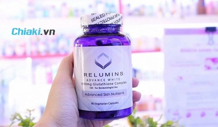 Viên uống làm trắng da Glutathione của Mỹ