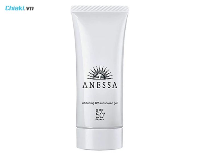 kem chống nắng vật lý lai hóa học Anessa Whitening UV Sunscreen gel