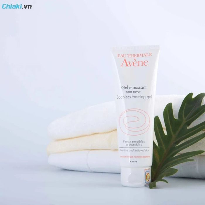 Sữa rửa mặt Avene Soapless Foaming Gel dành cho da nhạy cảm