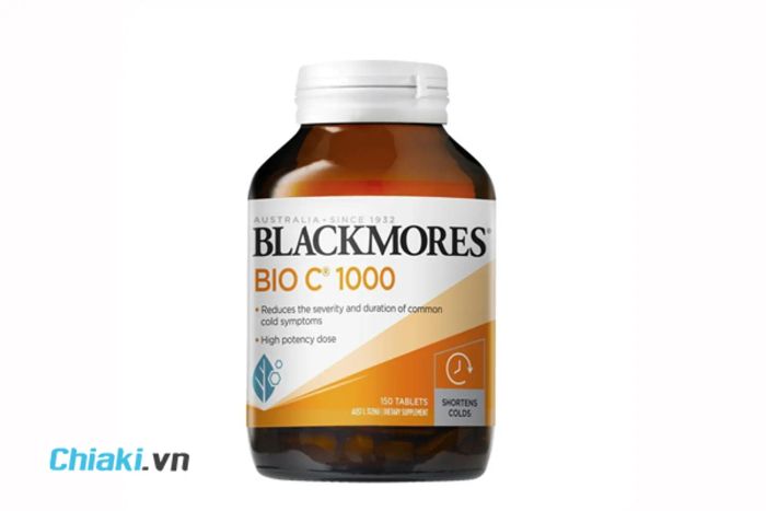 Viên uống bổ sung Vitamin C Blackmores Bio C 1000mg