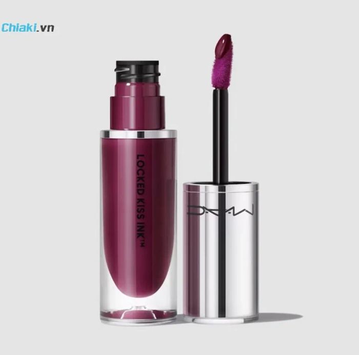 Son Kem MAC Locked Kiss Ink 55 Fruitful Màu Hồng Mận