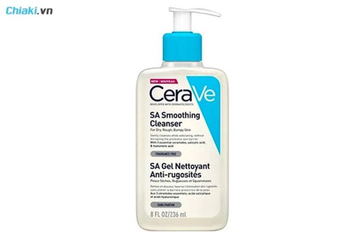 Sửa rửa mặt cerave SA Smoothing Cleanser