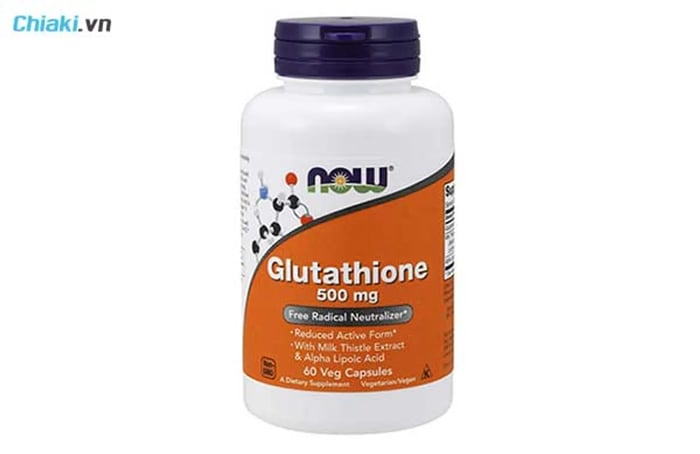 viên uống trắng da Glutathione Now 500