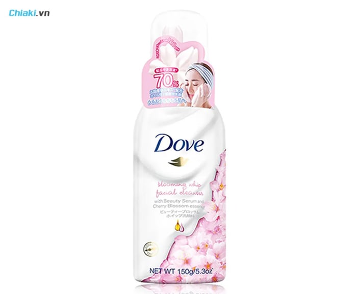 Sữa rửa mặt Dove Moisture Whip Facial Wash