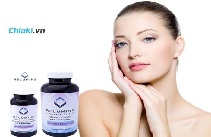 Viên uống làm trắng da Glutathione của Mỹ