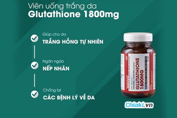 Đánh giá: Có Nên Sử Dụng Viên Trắng Da Glutathione 1800mg Của Mỹ Không?