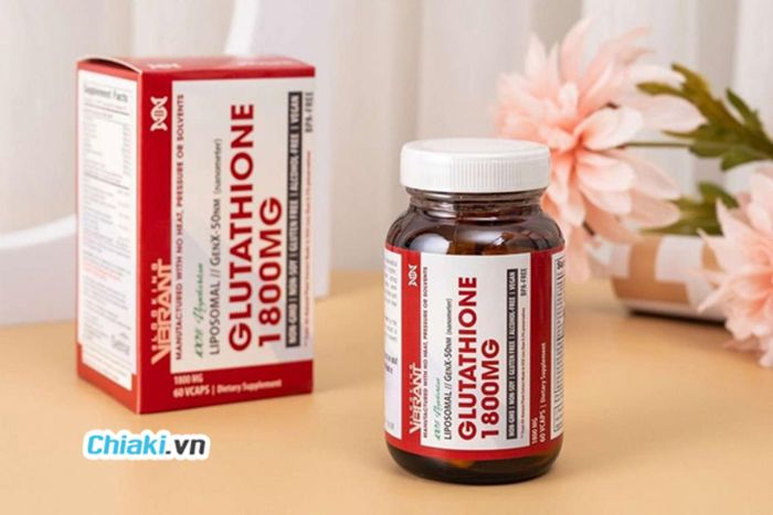 Review Viên Trắng Da Glutathione 1800mg Của Mỹ