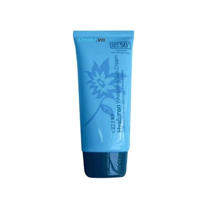 <span>Kem chống nắng Cellio xanh dương Hyaluron Whitening Sun Cream SPF50 PA+++</span>