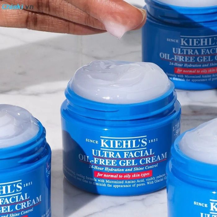 Kem dưỡng Kiehl's Ultra Facial Oil-free gel Cream dành cho da dầu mụn