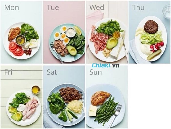 Tuần 3 thực đơn giảm cân 1 tháng Eat Clean