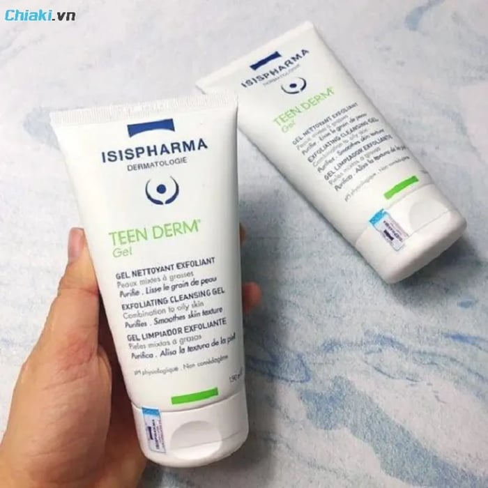 Sữa rửa mặt Isis Pharma Teen Derm Gel dành cho da dầu